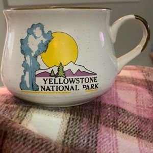 Vintage Yellowstone National Park Mug